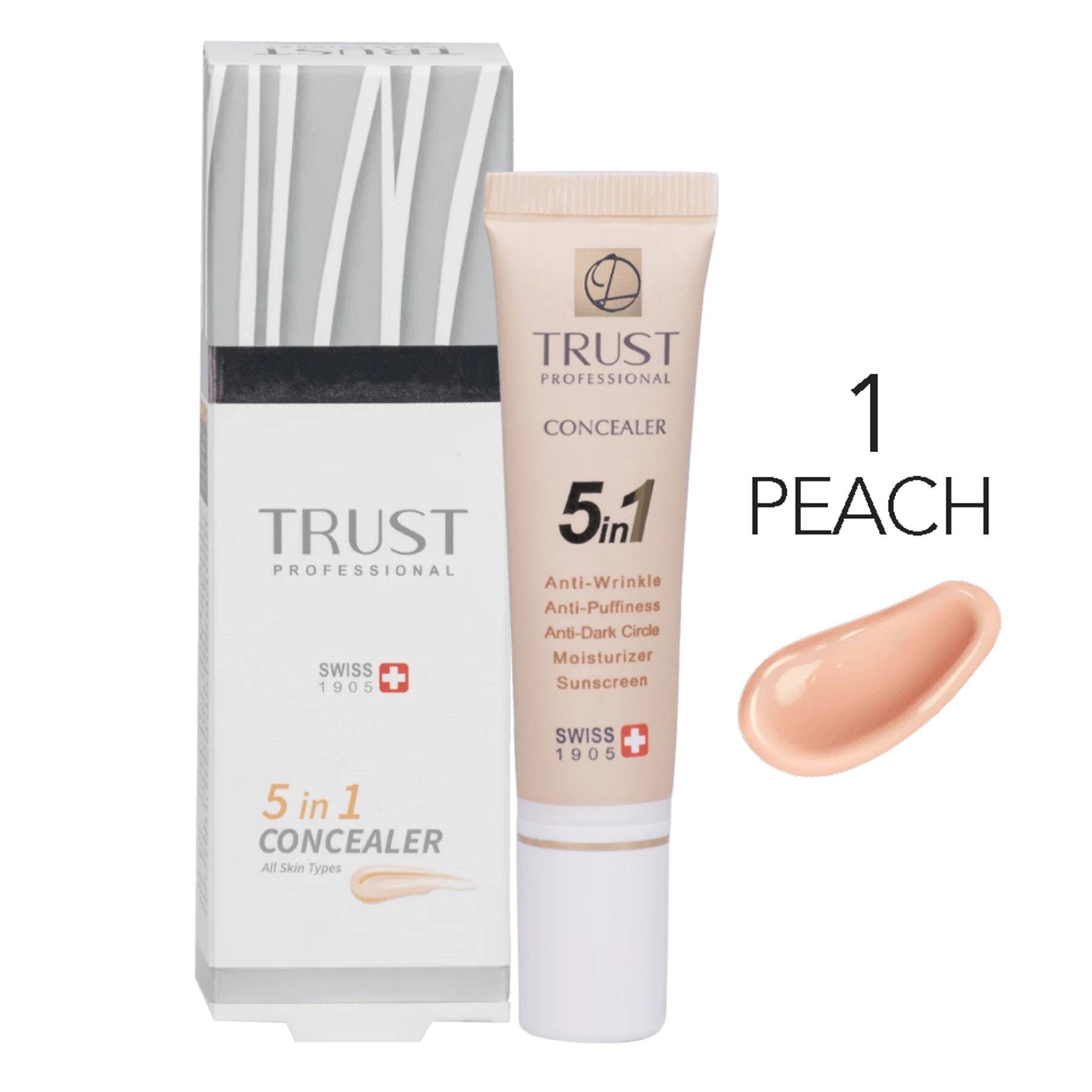 کانسیلر تراست پیچ بژ SPF30 حجم ۱۵ میلی‌لیتر