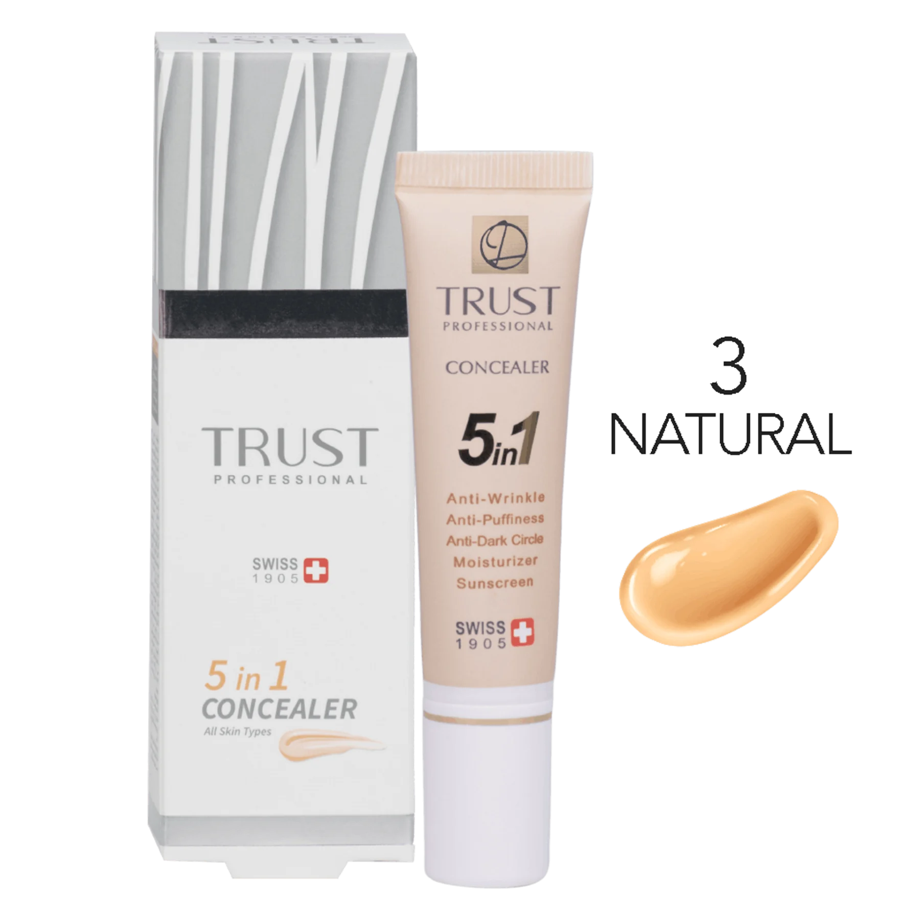 کانسیلر تراست نچرال بژ SPF30 حجم ۱۵ میلی‌لیتر