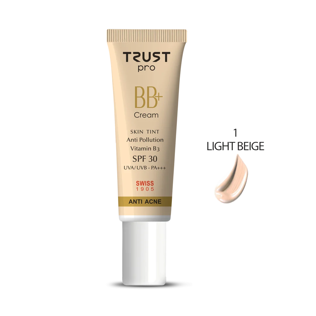 بی بی کرم پلاس تراست شماره ۱ بژ روشن SPF30 حجم ۳۰ میلی‌لیتر
