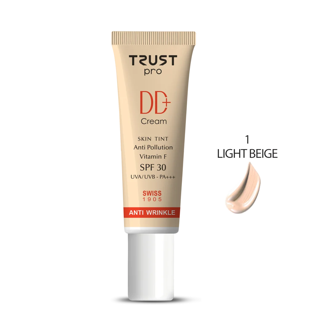 دی دی کرم پلاس تراست شماره ۱ بژ روشن SPF30 حجم ۳۰ میلی‌لیتر