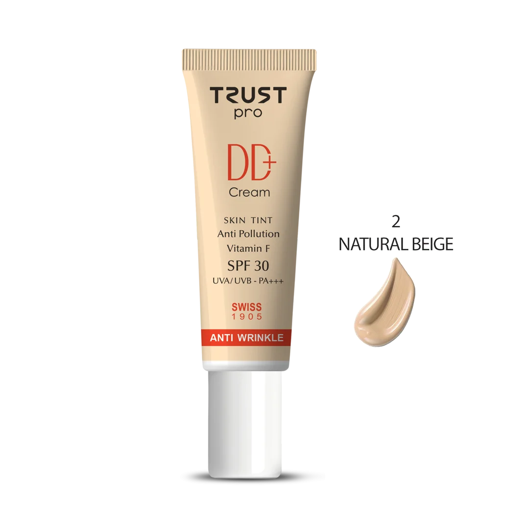 دی دی کرم پلاس تراست شماره ۲ بژ طبیعی SPF30 حجم ۳۰ میلی‌لیتر