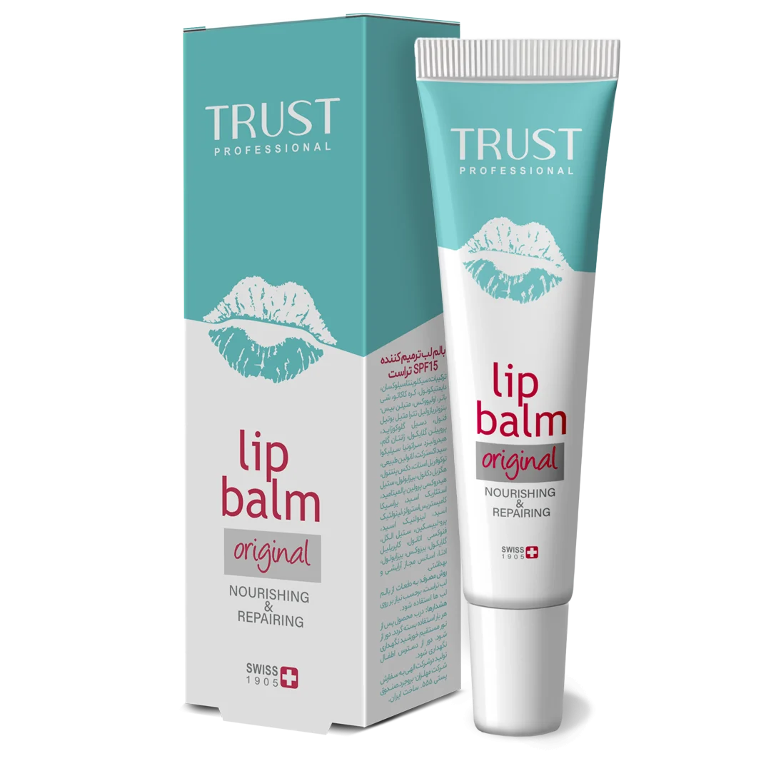 بالم لب ترمیم‌کننده تراست SPF15 حجم ۱۵ میلی‌لیتر