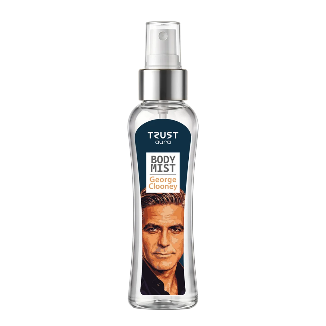 بادی میست مردانه تراست اورا مدل George Clooney حجم ۱۰۰ میلی‌لیتر