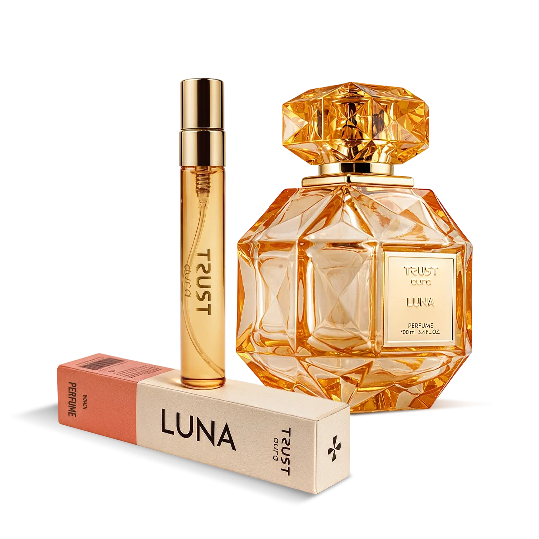 تریپ فیوم زنانه تراست آورا مدل LUNA حجم ۷٫۵ میلی‌لیتر