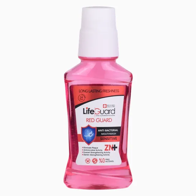 دهانشویه بزرگسال حساس (Red Guard)