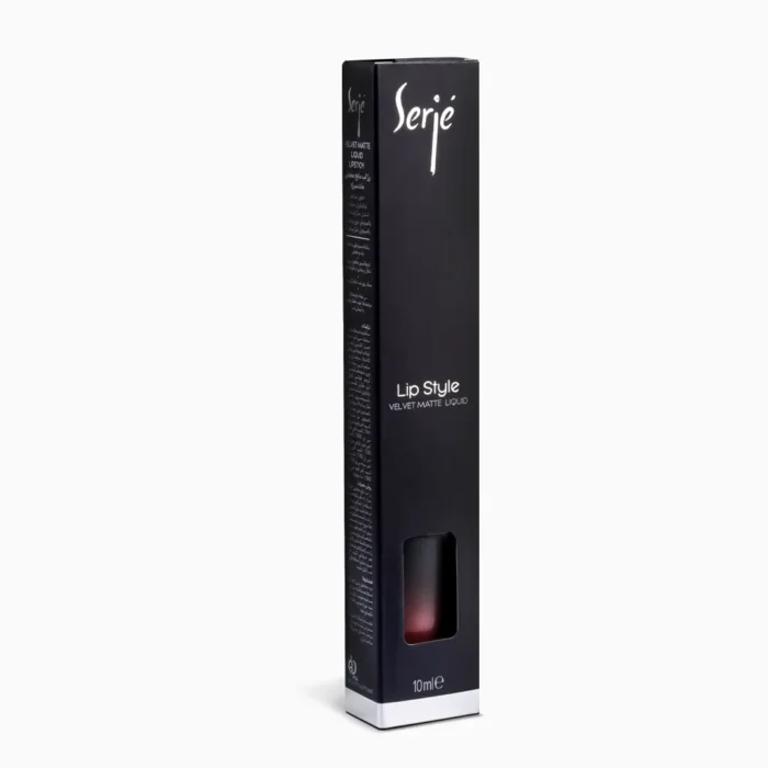 رژ لب مایع مات سرژه کد 101 Classic Red جعبه جلو